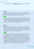 DANC 2325 HESI NURSING VERSION ACTUAL EXAM TEST PAPER FULL QUESTIONS CORRECT