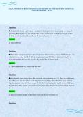 DANC 2325 HESI NURSING VERSION EXAM REVIEW SOLVED QUESTIONS COMPLETE ANSWERS