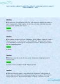 DANC 2325 HESI NURSING VERSION UPDATED ACTUAL EXAM QUESTIONS CORRECT ANSWERS
