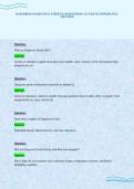 DANGEROUS GOODS FINAL PAPER EXAM QUESTIONS ACCURATE ANSWERS FULL
