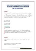 RHIT DOMAIN 6&vert;ACTUAL QUESTIONS AND VERIFIED ANSWERS 2026-2027 UPDATED EDITION&vert;GRADED A&plus;