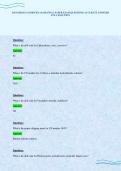 DANGEROUS GOODS RYANAIR FINAL PAPER EXAM QUESTIONS ACCURATE ANSWERS FULL