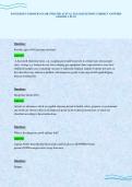 DANGEROUS GOODS RYANAIR UPDATED ACTUAL EXAM QUESTIONS CORRECT ANSWERS GRADED A