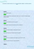 DANGEROUS GOODS UPDATED ACTUAL EXAM QUESTIONS CORRECT ANSWERS GRADED A