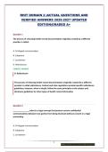 RHIT DOMAIN 2&vert;ACTUAL QUESTIONS AND VERIFIED ANSWERS 2026-2027 UPDATED EDITION&vert;GRADED A&plus;
