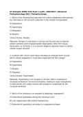 UT Arlington NURS 5315 Exam 1 &lpar;pdf&rpar; &vert; 2026&sol;2027 &vert; Advanced Pathophysiology Q&A &vert; Pathophysiology