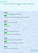 DANTE LEVELS UPDATED ACTUAL EXAM QUESTIONS CORRECT ANSWERS GRADED A