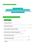 Test Bank for Customer Service&colon; Skills for Success ISE 8th Edition by Robert W&period; Lucas &vert; Chapters 1&ndash;13 Complete &vert; Latest Updated 2025&ndash;2026