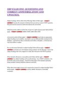 EBP EXAM ONE QUESTIONS AND&NewLine;CORRECT ANSWERS&lpar;LATEST AND&NewLine;UPDATED&rpar;&period;