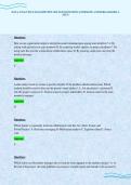 DATA ANALYTICS EXAM REVIEW SOLVED QUESTIONS COMPLETE ANSWERS GRADED A