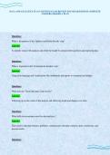 DATA AND ANALYTICS IN ACCOUNTING EXAM REVIEW SOLVED QUESTIONS COMPLETE ANSWERS