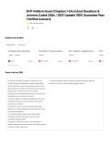 EMT Midterm Exam Chapters 1-24 2026&sol;2027 &vert; Actual Questions & Answers &vert; Verified Answers &vert; Instant Download