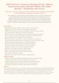 BIOS 255 Exam 3 Anatomy & Physiology III Lab - Midterm&NewLine;Exam Prep Document &vert; 2026&sol;2027 Edition &vert; 200 Verified&NewLine;Questions - 160 Questions with Answers&NewLine;