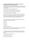 UT Arlington NURS 5334 Advanced Pharmacology for NPs Exam 2 &lpar;pdf&rpar; &vert; 2026&sol;2027 &vert; Advanced Pharm Q&A &vert; Pharmacology