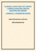 CA BRANCH 3 STRUCTURAL PEST CONTROL &vert; COMPLETE EXAM PREP&comma; PRACTICE QUESTIONS AND ANSWERS
