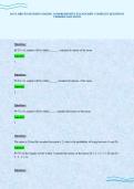 DATA DRIVEN DECISION MAKING COMPREHENSIVE EXAM SCRIPT COMPLETE