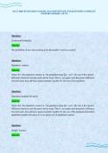 DATA DRIVEN DECISION MAKING EXAM REVIEW SOLVED QUESTIONS COMPLETE ANSWERS