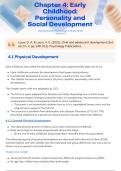 Developmental Psychology A &ndash; Early Childhood Development &vert; Louw & Louw Ch&period; 4&comma; pp&period; 248&ndash;312