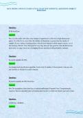 DATA MINING AND STAT LEARN ACTUAL EXAM TEST PAPER FULL QUESTIONS CORRECT
