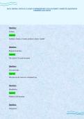 DATA MINING AND STAT LEARN COMPREHENSIVE EXAM SCRIPT COMPLETE QUESTIONS VERIFIED