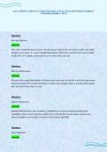 DATA MINING AND STAT LEARN UPDATED ACTUAL EXAM QUESTIONS CORRECT ANSWERS GRADED A