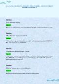 DATA MANAGEMENT FOUNDATIONS UPDATED ACTUAL EXAM QUESTIONS CORRECT ANSWERS