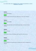 DATA STRUCTURES AND ALGORITHMS I FINAL PAPER EXAM QUESTIONS ACCURATE ANSWERS