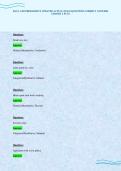 DATA AND PROBABILITY UPDATED ACTUAL EXAM QUESTIONS CORRECT ANSWERS GRADED A