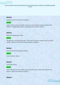 DAVID CARTER VSIM EXAM REVIEW SOLVED QUESTIONS COMPLETE ANSWERS GRADED A