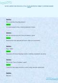 DAVID CARTER VSIM UPDATED ACTUAL EXAM QUESTIONS CORRECT ANSWERS GRADED A