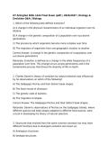 UT Arlington BIOL 1442 Final Exam &lpar;pdf&rpar; &vert; 2026&sol;2027 &vert; Ecology & Evolution Q&A &vert; Biology