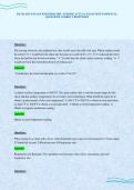 DAVIS ADVANTAGE FOR PEDIATRIC NURSING ACTUAL EXAM TEST PAPER FULL QUESTIONS