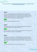DAVIS ADVANTAGE FOR PEDIATRIC NURSING COMPREHENSIVE EXAM SCRIPT COMPLETE