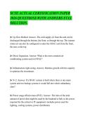 SCTE ACTUAL CERTIFICATION PAPER&NewLine;2026 QUESTIONS WITH ANSWERS FULL&NewLine;SOLUTION&period;