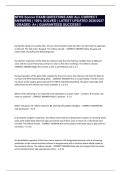 NFHS Soccer EXAM QUESTIONS AND ALL CORRECT&NewLine;ANSWERS &vert; 100&percnt; SOLVED &vert; LATEST UPDATED 2026&sol;2027&NewLine;&vert; GRADED A&plus; &vert; GUARANTEED SUCCESS&excl;&excl;