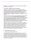 WGU D828 Task 1&colon; TeleMedica HIPAA & NIST Security Assessment &vert; 2026&sol;2027 Update with complete solutions