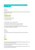 CST PRACTICE EXAM 12 QUESTIONS WITH VERIFIED&NewLine;ANSWERS 2024