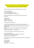 NIC Exam with all Correct & 100&percnt; Verified Answers &vert;Actual Complete Update &vert;Already Graded A&plus;