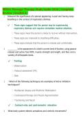 Massage Therapy Complete Exam Prep Package 2026&sol;2027 &vert; MBLEx&comma; Body Massage & Relaxation Techniques &vert; Comprehensive Study Guides & Practice Tests &vert; Graded A&plus;