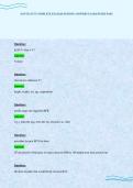 DAVIS ADVANTAGE FOR UNDERSTANDING MEDICAL UPDATED ACTUAL EXAM QUESTIONS