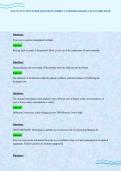 DAVITA PCT TEST PAPER QUESTIONS CORRECT ANSWERS GRADED A PLUS FORM FOUR&period;pdf