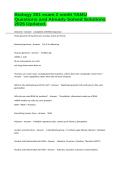 Biology 351 exam 2 smith TAMU Questions and Already Solved Solutions 2026 Updated&period;&NewLine;&NewLine;