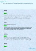 DAVITA R 1 UPDATED ACTUAL EXAM QUESTIONS CORRECT ANSWERS GRADED A PLUS&period;pdf