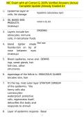 NIC Exam with all Correct & 100&percnt; Verified Answers &vert;Actual Complete Update &vert;Already Graded A&plus;