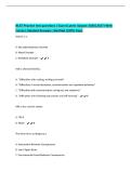 BCAT Practice test questions &vert;Exam &lpar;Latest Update 2026&vert;2027&rpar; With&NewLine;Correct Detailed Answers &vert;Verified &lpar;100&percnt; Pass&rpar;&NewLine;
