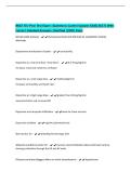BKAT ICU Post Test Exam &vert;Questions &lpar;Latest Update 2026&vert;2027&rpar; With&NewLine;Correct Detailed Answers &vert;Verified &lpar;100&percnt; Pass&rpar;