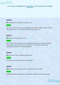 DAVITA RISE COMPREHENSIVE EXAM SCRIPT COMPLETE QUESTIONS VERIFIED SOLUTIONS&period;pdfDAVITA RISE COMPREHENSIVE EXAM SCRIPT COMPLETE QUESTIONS VERIFIED SOLUTIONS&period;pdf