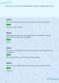 DBIA EXAM 1 72 ACTUAL TEST PAPER QUESTIONS CORRECT ANSWERS GRADED A PLUS&period;pdf