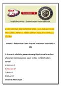ATI RN MATERNAL NEWBORN PROCTORED EXAM 2026 QUESTIONS AND CORRECT ANSWERS &lpar;VERIFIED ANSWERS&rpar; PLUS RATIONALES &vert; 250 Q&A