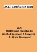 ACLP Certification Exam PDF &vert; Child Life Certification Study Guide&comma; Practice Questions & Exam Review 2026